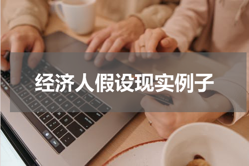经济人假设现实例子