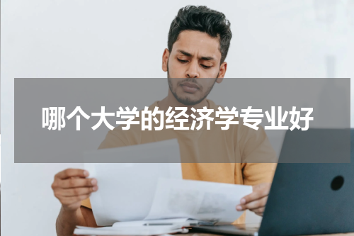 哪个大学的经济学专业好
