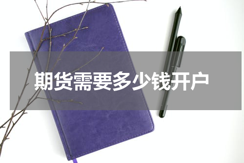 期货需要多少钱开户