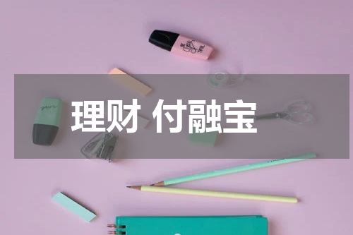 理财 付融宝