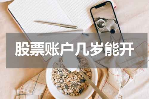 股票账户几岁能开