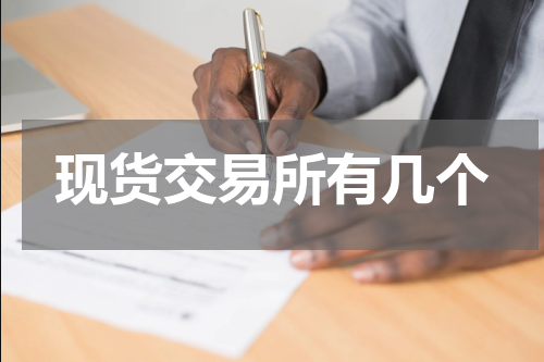 现货交易所有几个