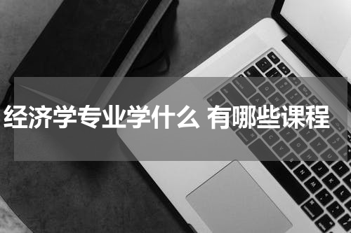 经济学专业学什么 有哪些课程