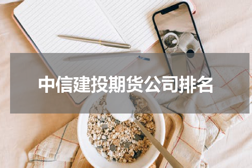 中信建投期货公司排名