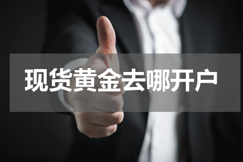 现货黄金去哪开户