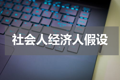 社会人经济人假设