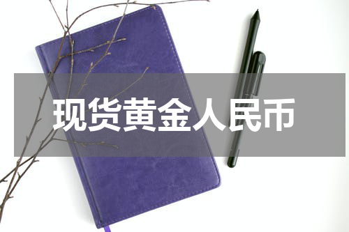 现货黄金人民币