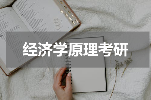 经济学原理考研