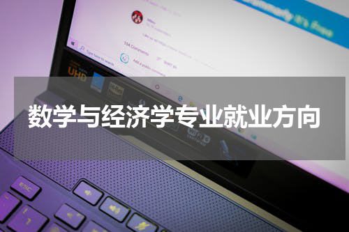 数学与经济学专业就业方向