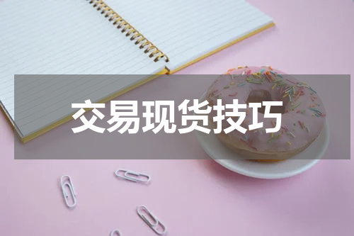 交易现货技巧