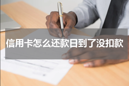 信用卡怎么还款日到了没扣款