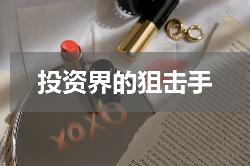 投资界的狙击手