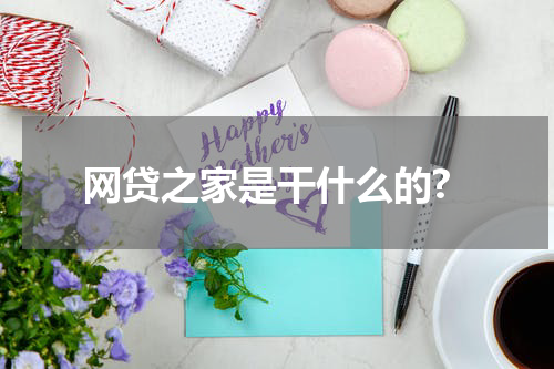 网贷之家是干什么的?