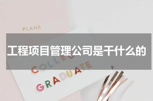 工程项目管理公司是干什么的