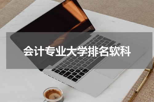 会计专业大学排名软科