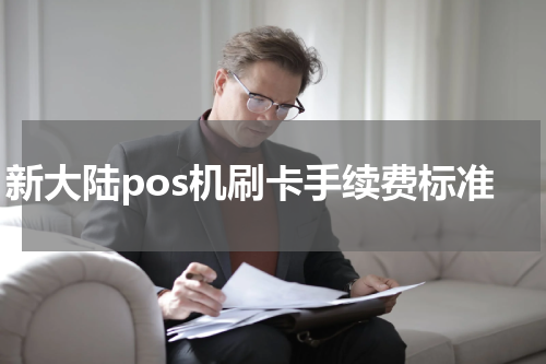 新大陆pos机刷卡手续费标准