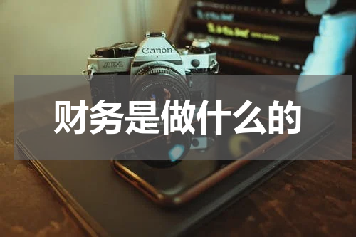 财务是做什么的