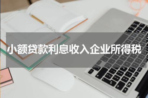 小额贷款利息收入企业所得税