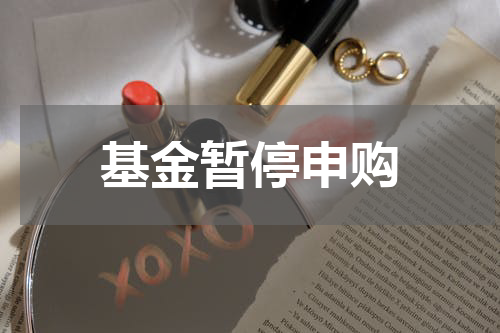 基金暂停申购