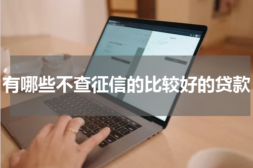 有哪些不查征信的比较好的贷款