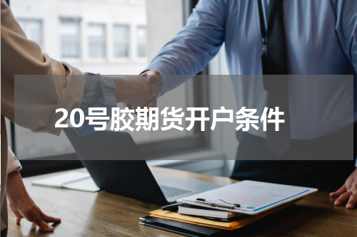 20号胶期货开户条件