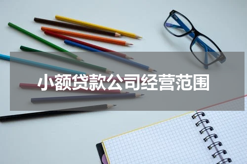 小额贷款公司经营范围