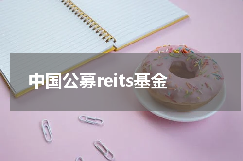 中国公募reits基金