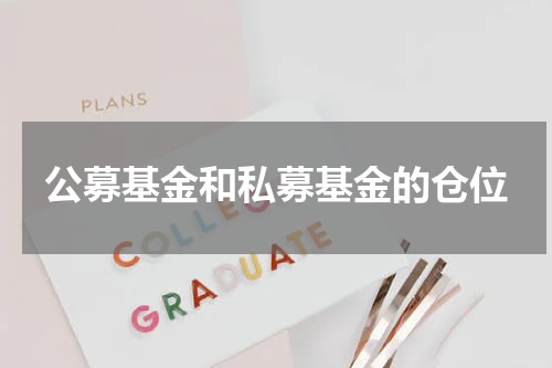 公募基金和私募基金的仓位