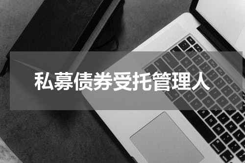 私募债券受托管理人