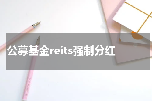 公募基金reits强制分红