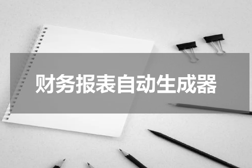 财务报表自动生成器