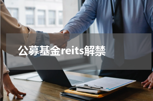 公募基金reits解禁