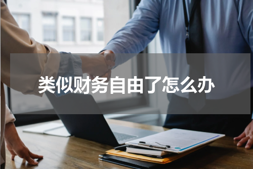 类似财务自由了怎么办