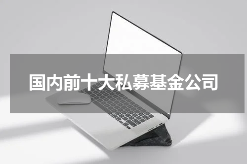 国内前十大私募基金公司