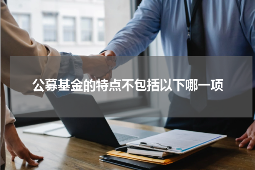 公募基金的特点不包括以下哪一项