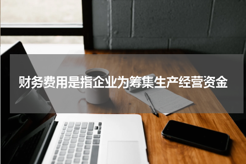 财务费用是指企业为筹集生产经营资金