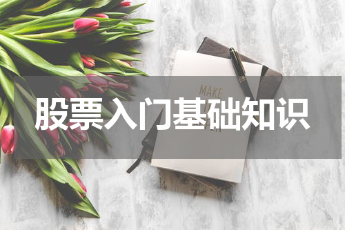 股票入门基础知识