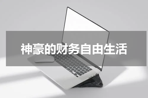 神豪的财务自由生活