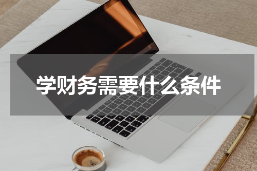 学财务需要什么条件