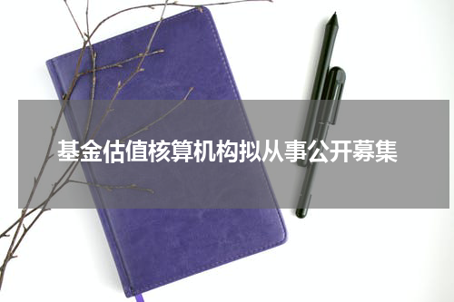 基金估值核算机构拟从事公开募集