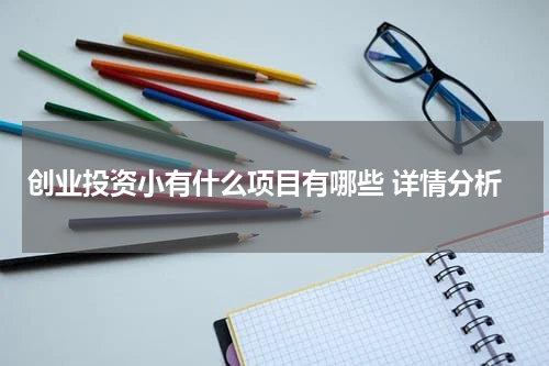 创业投资小有什么项目有哪些 详情分析