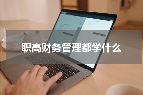 职高财务管理都学什么
