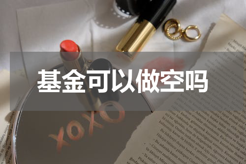 基金可以做空吗