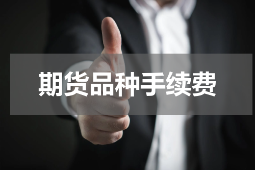 期货品种手续费