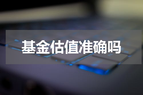 基金估值准确吗