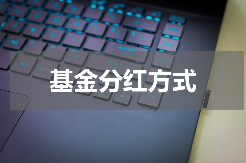 基金分红方式