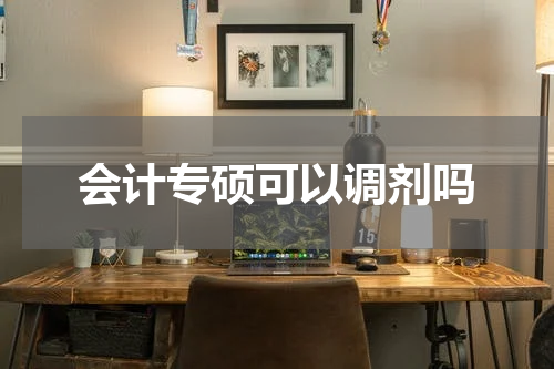 会计专硕可以调剂吗