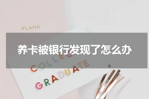 养卡被银行发现了怎么办