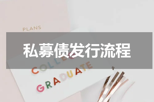 私募债发行流程