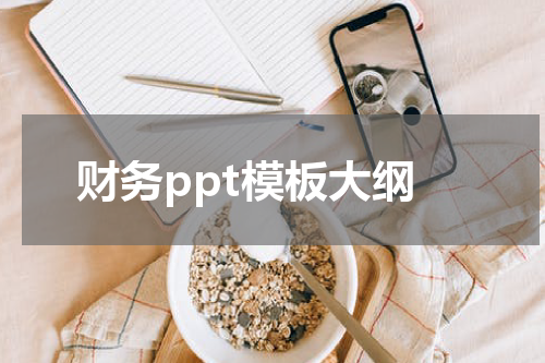 财务ppt模板大纲